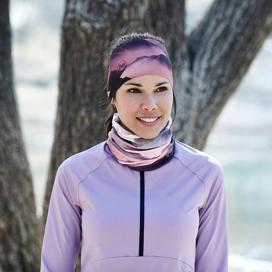 Бандана Buff Original Serra Mauve - Фото 5 большая