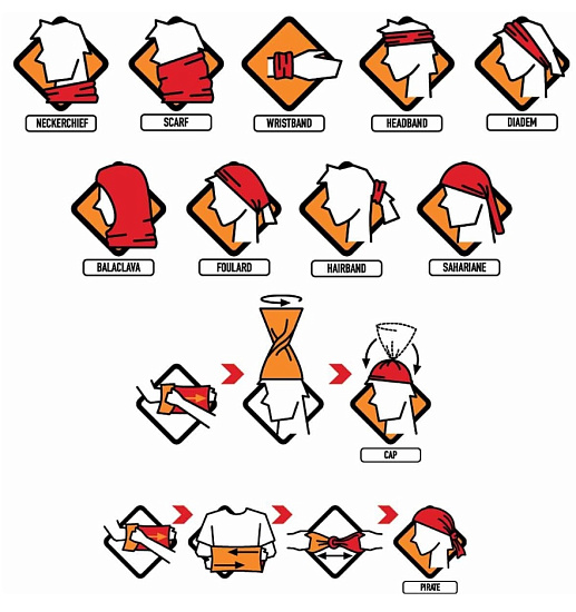 Бандана Buff Thermonet Itakat Fog Grey - Фото 3 большая