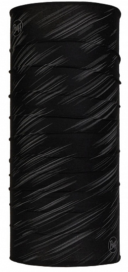 Бандана Buff Reflective R-Solid Black - Фото 1 большая