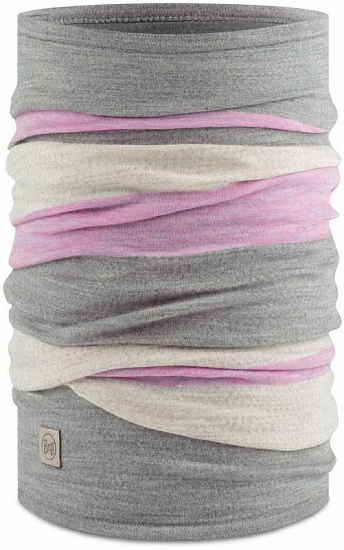 Бандана Buff Merino Move Light Grey - Фото 1 большая