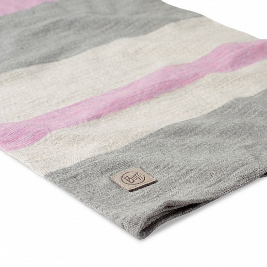 Бандана Buff Merino Move Light Grey - Фото 7 большая