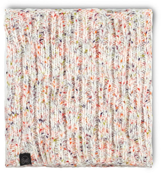 Шарф Buff Knitted & Fleece Kim White - Фото 3 большая