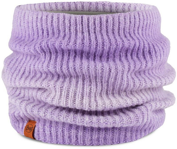 Шарф Buff Knitted & Fleece Marin Lavender - Фото 2 большая