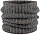 Шарф Buff Knitted & Fleece Kim Grey - Фото 2 малая