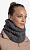 Шарф Buff Knitted & Fleece Kim Grey - Фото 4 малая
