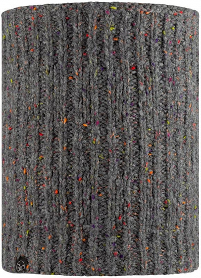 Шарф Buff Knitted & Fleece Kim Grey - Фото 1 большая