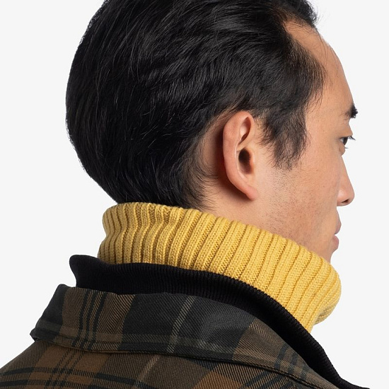 Шарф Buff Knitted Comfort Norval Honey - Фото 7 большая