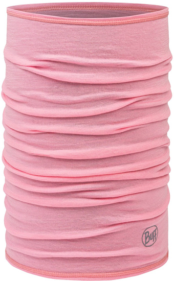 Бандана Buff Merino Lightweight Solid Rose Pink - Фото 1 большая