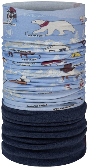 Бандана детская Buff Polar Imus Washed Blue - Фото 1 большая