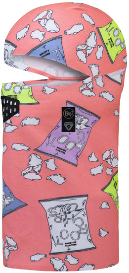 Балаклава детская Buff Thermonet Hinged Jutka Rose Pink - Фото 1 большая