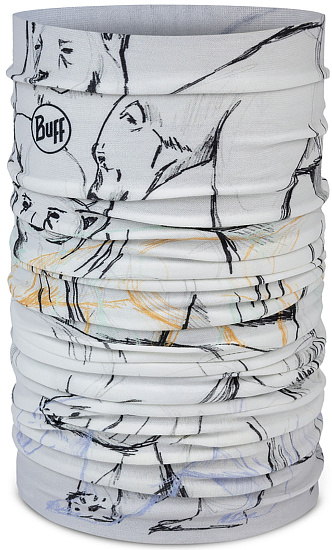 Бандана детская Buff Original Bargy White - Фото 1 большая