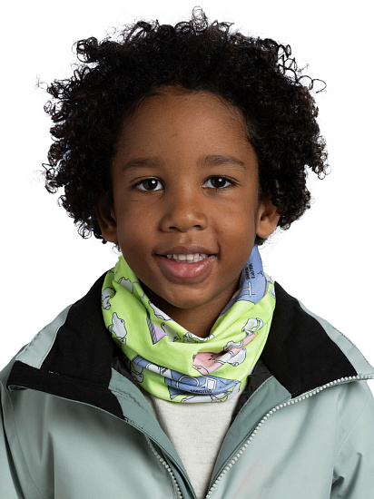 Бандана детская Buff Thermonet Jutka Lime - Фото 3 большая