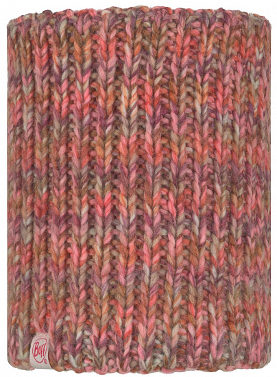 Шарф детский Buff Child Knitted & Fleece Neckwarmer Lera Flamingo Pink - Фото 1 большая