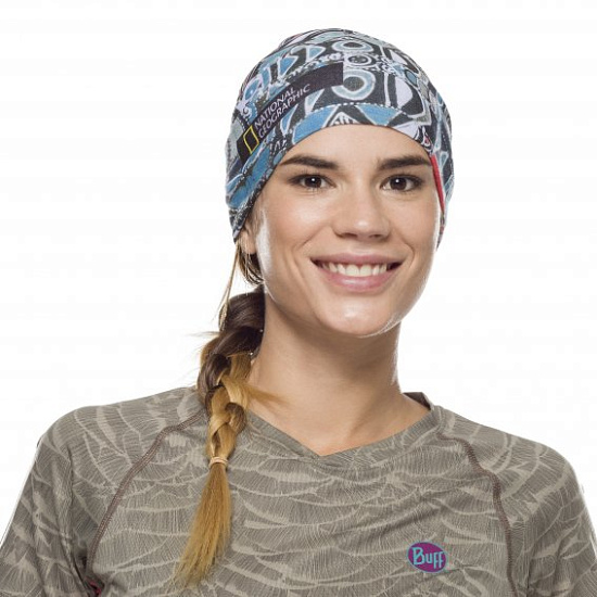 Бандана Buff CoolNet UV+ Licenses Neckwear Bogor Multi - Фото 3 большая