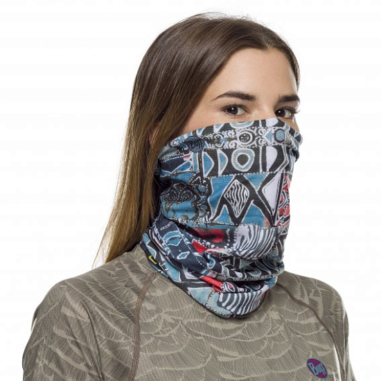 Бандана Buff CoolNet UV+ Licenses Neckwear Bogor Multi - Фото 4 большая