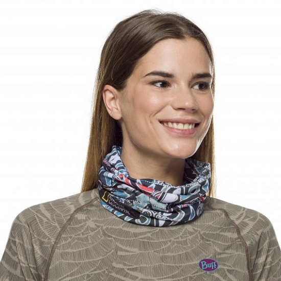 Бандана Buff CoolNet UV+ Licenses Neckwear Bogor Multi - Фото 5 большая