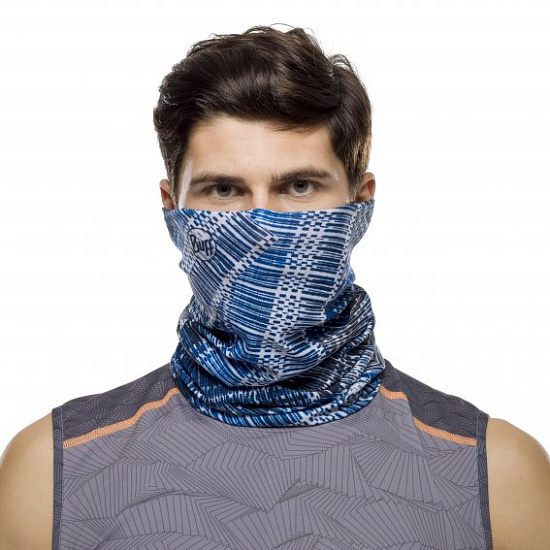 Бандана Buff CoolNet UV+ Neckwear Bluebay - Фото 4 большая