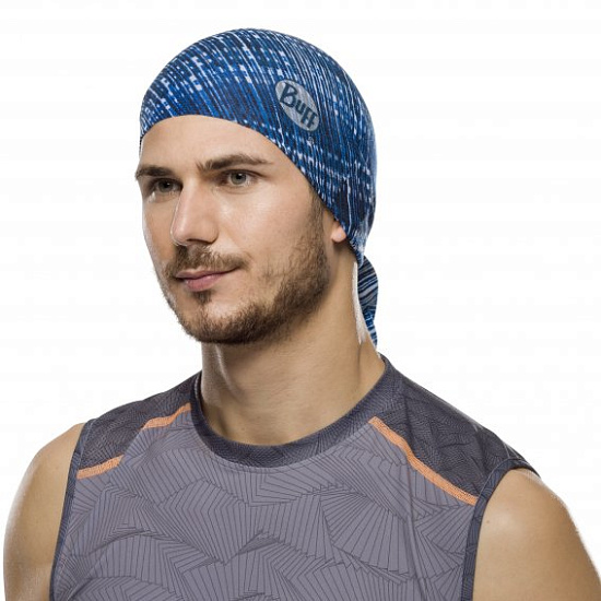Бандана Buff CoolNet UV+ Neckwear Bluebay - Фото 5 большая