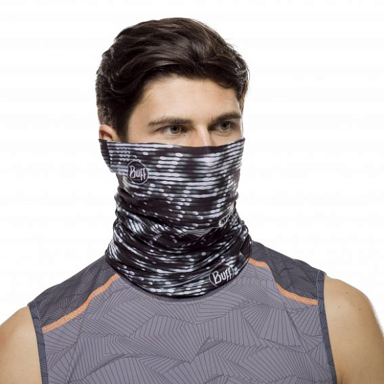 Бандана Buff CoolNet UV+ Neckwear Nilix Black - Фото 3 большая