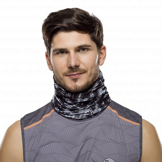 Бандана Buff CoolNet UV+ Neckwear Nilix Black - Фото 4 большая