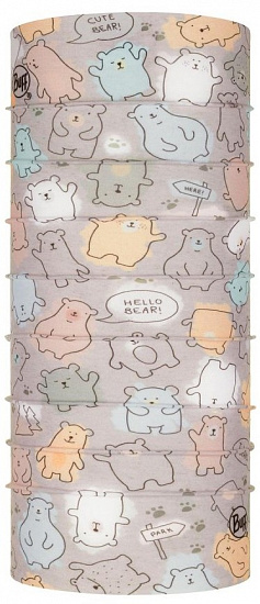 Бандана Buff Original Baby Bears Fog Grey - Фото 1 большая