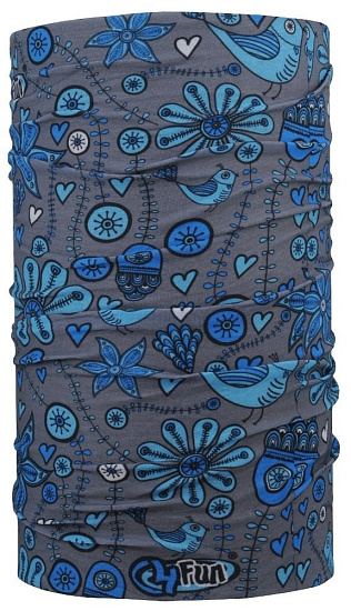 Бандана детская 4Fun Standart Flower blue - Фото 1 большая