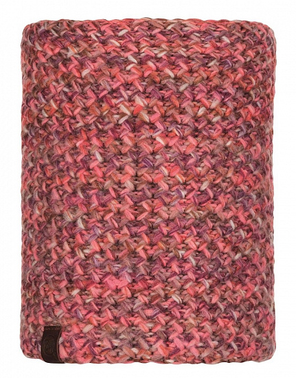Шарф Buff Knitted&Polar Margo Flamingo Pink - Фото 1 большая