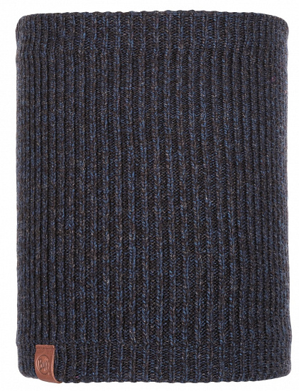 Шарф Buff Knitted&Polar Lyne Night Blue - Фото 1 большая