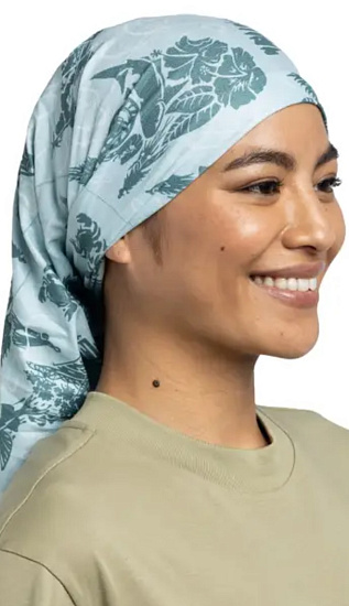 Бандана Buff CoolNet UV Salt Seagrove Green - Фото 4 большая