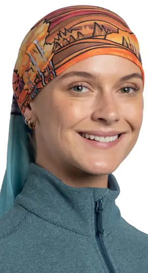 Бандана Buff CoolNet UV Rocky Mountain - Фото 4 большая