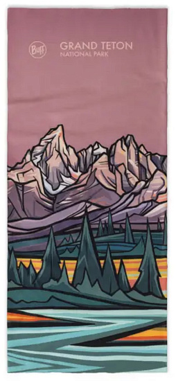 Бандана Buff CoolNet UV Grand Teton - Фото 2 большая