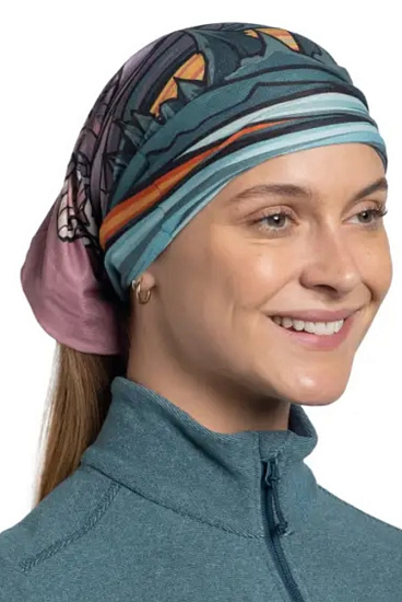 Бандана Buff CoolNet UV Grand Teton - Фото 5 большая
