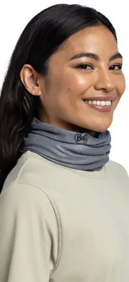 Бандана Buff CoolNet UV Solid Ash - Фото 3 большая