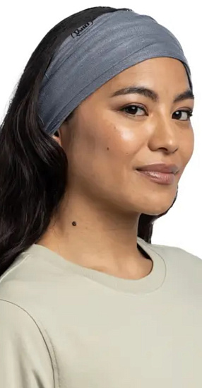 Бандана Buff CoolNet UV Solid Ash - Фото 4 большая