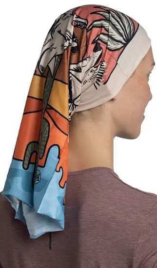 Бандана Buff CoolNet UV Amino Multi - Фото 3 большая