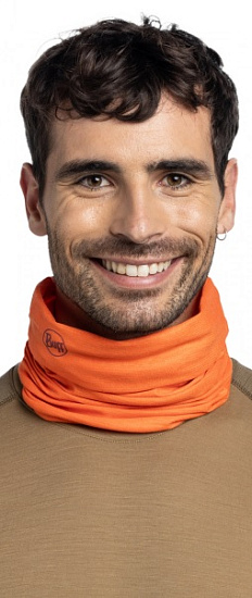 Бандана Buff CoolNet UV Solid Poppy - Фото 3 большая