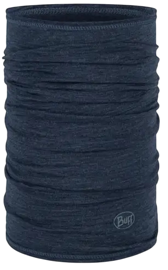 Бандана Buff Merino Lightweight Solid Night Blue - Фото 1 большая