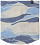 Шарф Buff Polar Prints Aguar Blue - Фото 2 малая