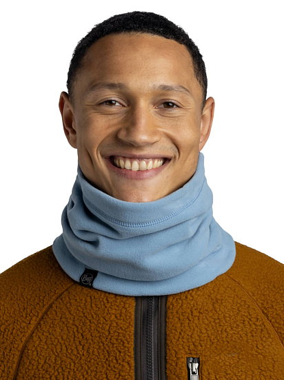 Шарф Buff Polar Neck Warmer Solid Lake Blue - Фото 3 большая