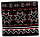 Бандана Krimson Klover Peace Love Ski Gaitor Snowbank Black - Фото 1 малая