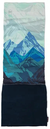 Бандана Buff Polar Dryen Blue - Фото 4 большая