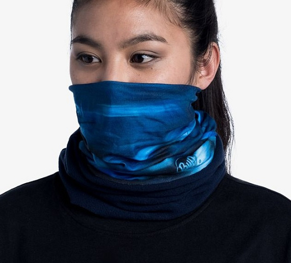 Бандана Buff Polar Shading Blue - Фото 6 большая