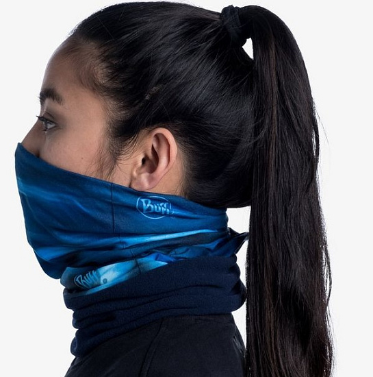 Бандана Buff Polar Shading Blue - Фото 8 большая
