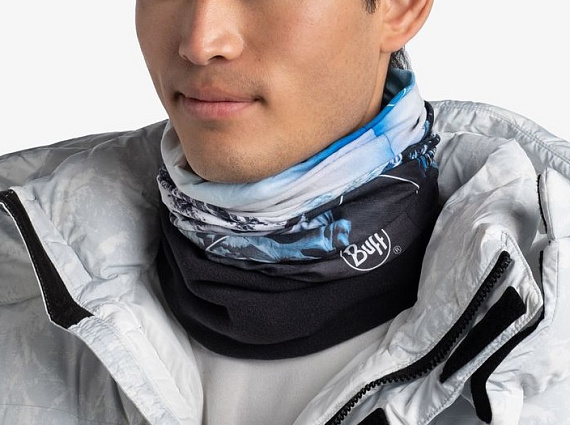 Бандана Buff Polar Mount Everest Blue - Фото 4 большая