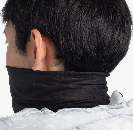 Бандана Buff Polar Solid Black - Фото 4 большая