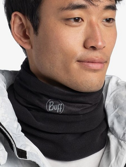 Бандана Buff Polar Solid Black - Фото 5 большая