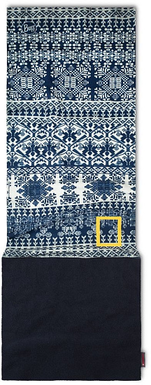 Бандана Buff Polar Kurzeme Dark Navy - Фото 3 большая