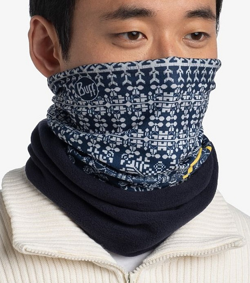 Бандана Buff Polar Kurzeme Dark Navy - Фото 4 большая