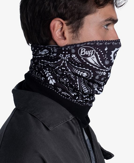 Бандана Buff Polar Cashmere Black - Фото 4 большая