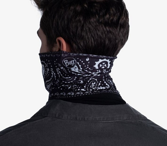 Бандана Buff Polar Cashmere Black - Фото 5 большая